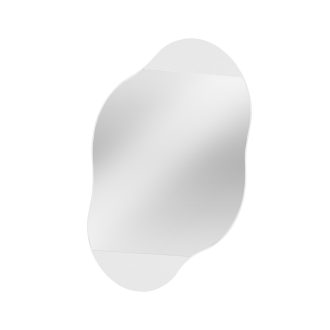 Fürdőszobai szekrény tükörrel, fehér