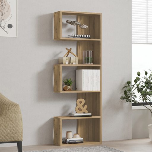 Könyvespolc 150x51,8x31,6cm, tölgy