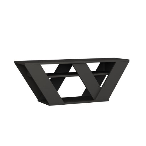 Tv asztal 110x40x30cm, antracit