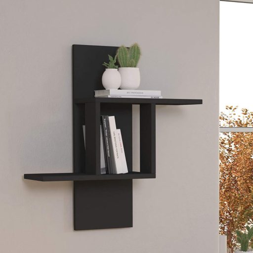 Falipolc 70x64x20cm, antracit