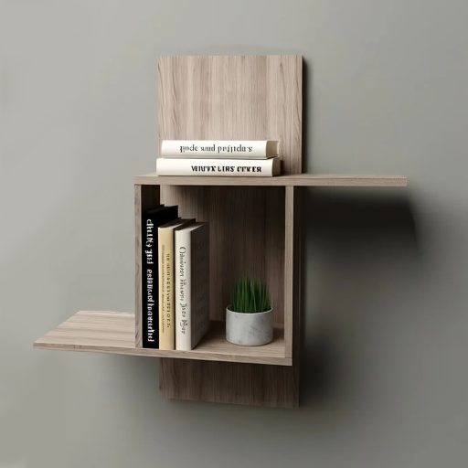 Falipolc 70x64x20cm, sonoma tölgy