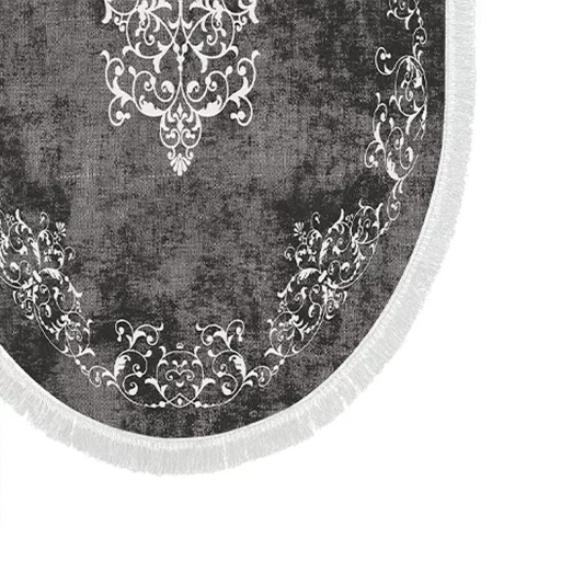 2db-os fürdőszoba szőnyeg szett, szürke