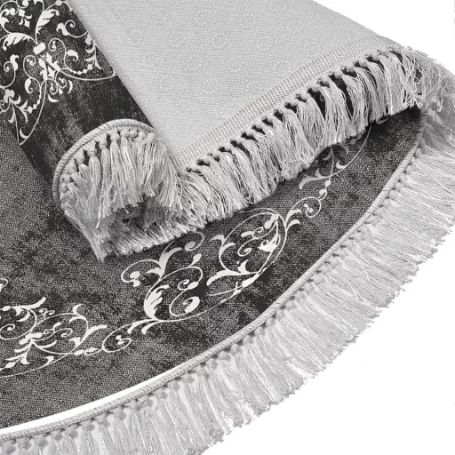 2db-os fürdőszoba szőnyeg szett, szürke