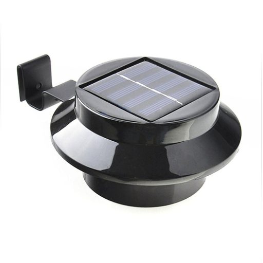 Napelemes lámpa választható színben-fekete