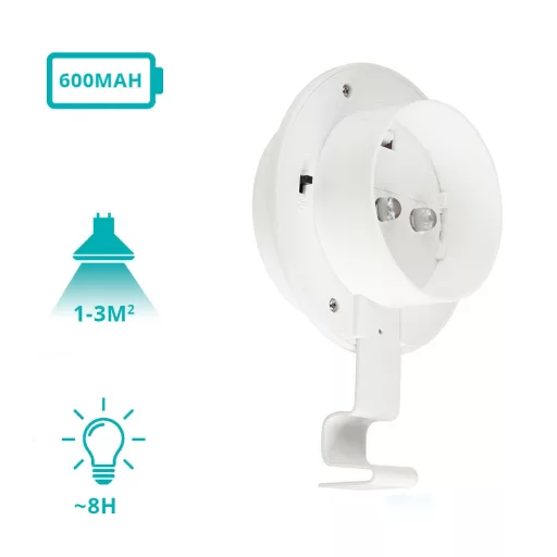 Napelemes lámpa választható színben-fehér