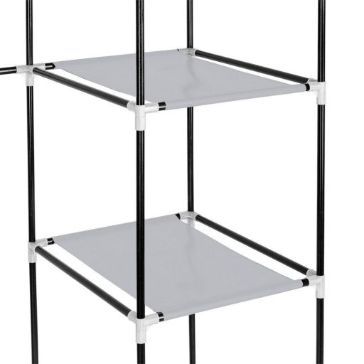 Mobil ruhásszekrény 130x45x170 cm-es méretben-barna