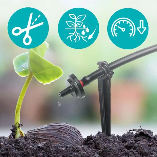 Csepegtető rendszer konyhakertbe