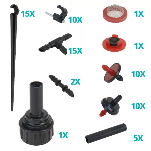 Csepegtető rendszer konyhakertbe