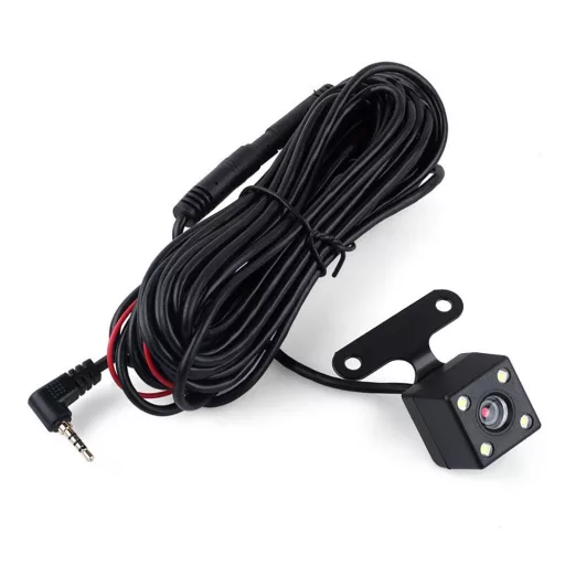 Visszapillantó tükörbe épített eseményrögzítő kamera és tolatókamera, magyar menüs