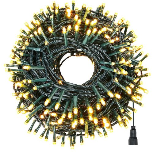 LED fényfüzér választható méretben és színben-120 LED-es-melegfehér