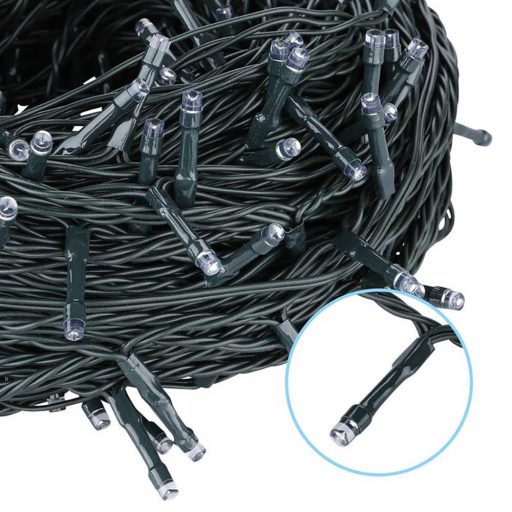 LED fényfüzér választható méretben és színben-120 LED-es-melegfehér