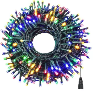   LED fényfüzér választható méretben és színben-120 LED-es-színes