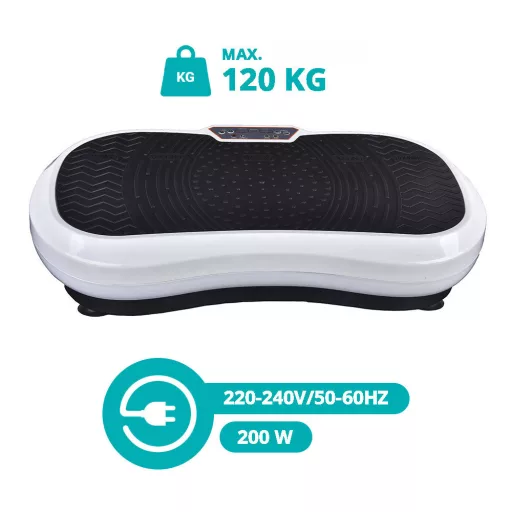 Vibrációs tréner 3 színben-fehér