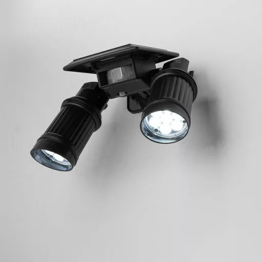 Kétágú szolár LED lámpa mozgásérzékelővel