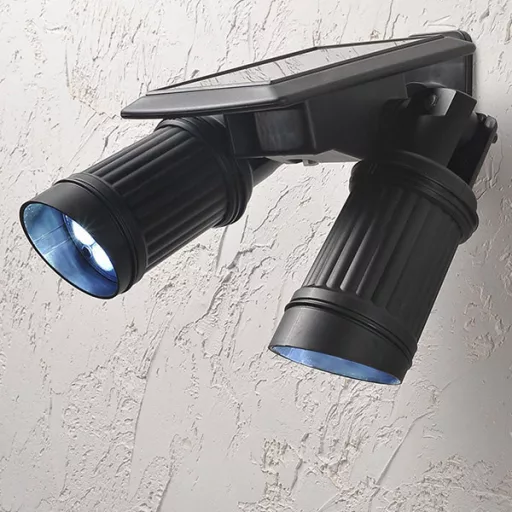 Kétágú szolár LED lámpa mozgásérzékelővel