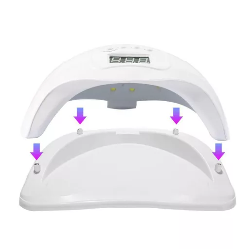 24 LED-es UV lámpa