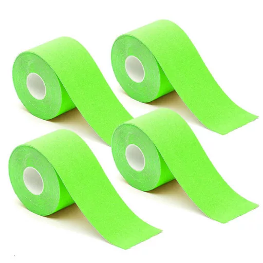 4 db kineziológiai szalag választható színben-zöld