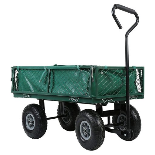 Fém kerti kézikocsi, 300 kg teherbírással