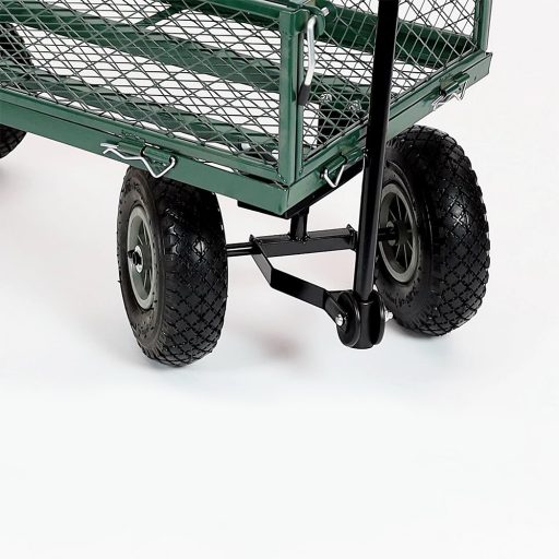 Fém kerti kézikocsi, 300 kg teherbírással