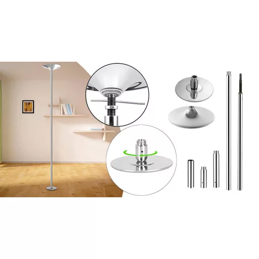 Állítható magasságú táncrúd