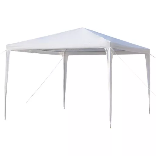 Party sátor fehér színben, 3 méretben-3x3 méteres