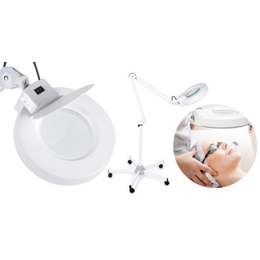 Nagyítós, világító kozmetikai állvány