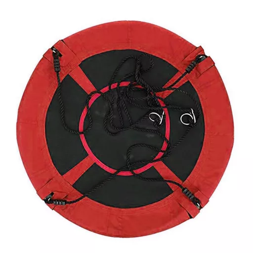 Fészekhinta-110 cm-es-piros-sátor nélkül