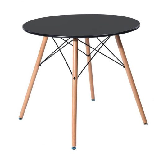 4 db modern étkezőszék asztallal, 3 színben-fekete