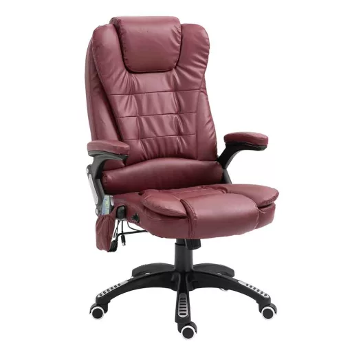 Irodai forgószék masszázs funkcióval, 2 színben-bordó