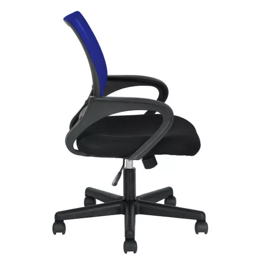 Karfás irodai forgószék több színben-kék