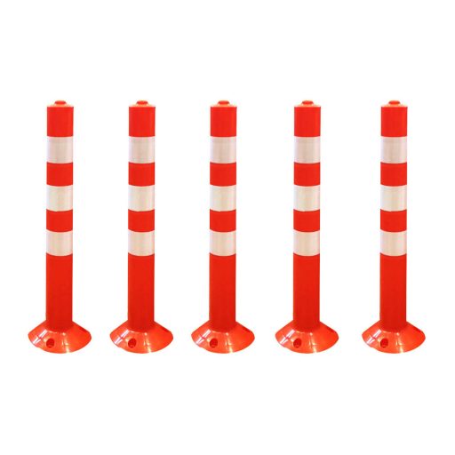 Műanyag terelőoszlop 5 db