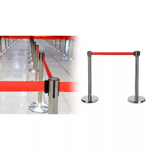 Szalagos kordonoszlop