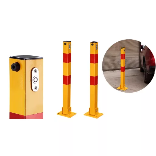 Parkolásgátló oszlop, 2 db