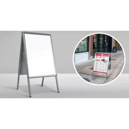 Alumínium megállító tábla