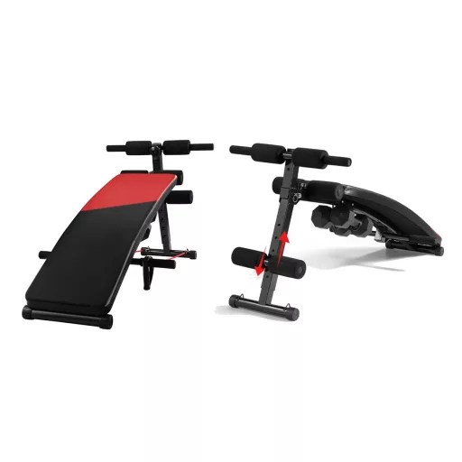 Haspad gumikötéllel és súlyzóval