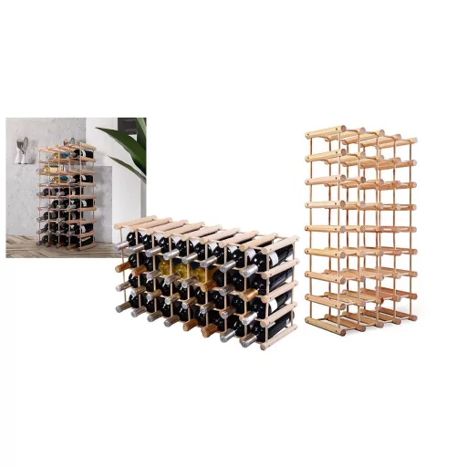 Fa bortartó állvány 36-40 palackhoz