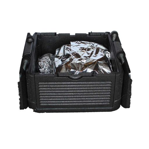 Hőtartó tároló doboz-fekete