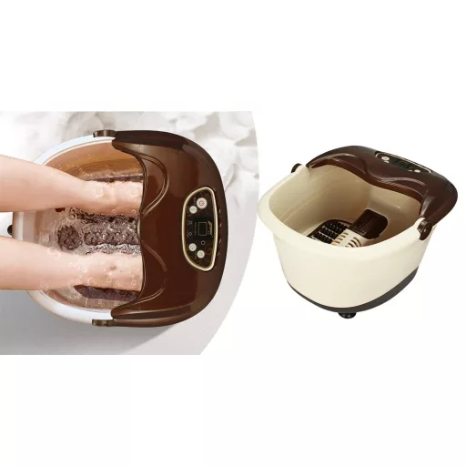 Talpmasszírozós lábfürdő