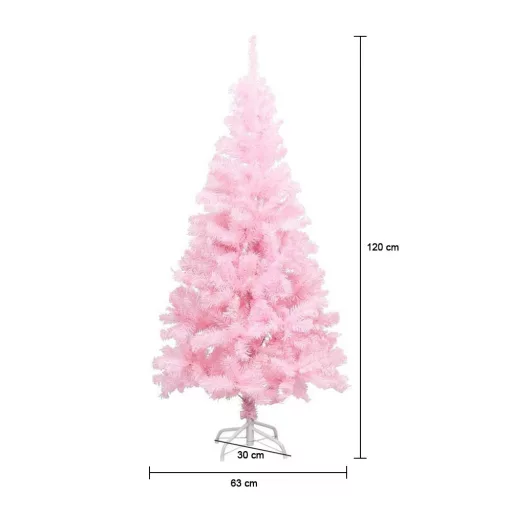 Rózsaszín műfenyő - több méretben-120 cm-es