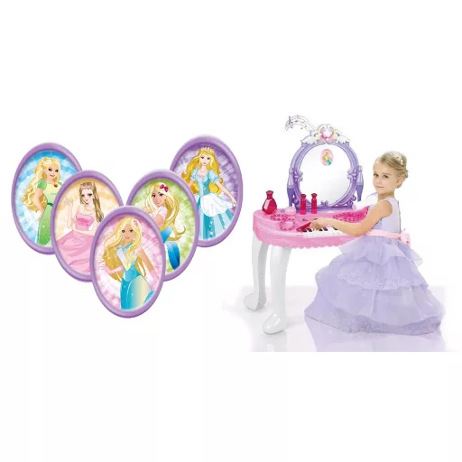 2 az 1-ben játék fésülködő asztal és zongora