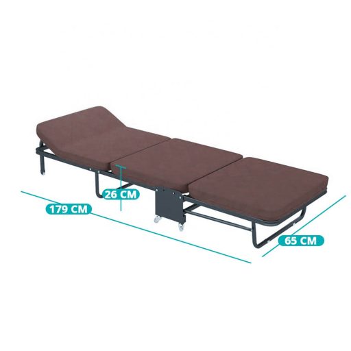 Vendégágy több típusban-barna