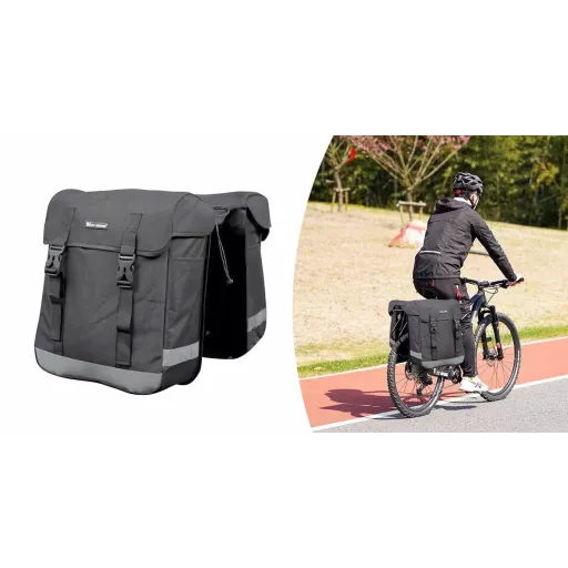 Kétoldalas kerékpártáska