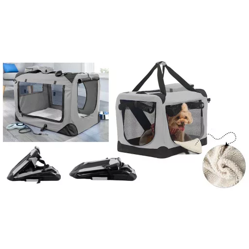 Összehajtható kisállathordozó táska, több típusban-M méret