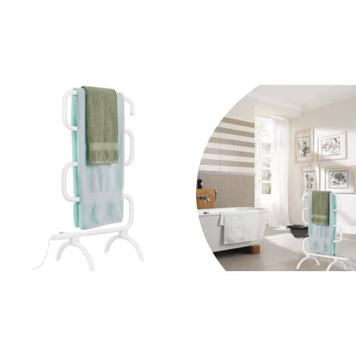 S alakú elektromos törölközőszárító