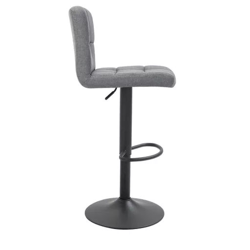 Szövet borítású bárszék 2 db, több színben-világos szürke