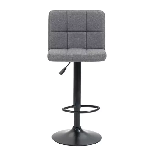 Szövet borítású bárszék 2 db, több színben-világos szürke