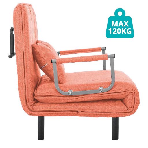 2 az 1-ben fotelágy, több színben-narancs