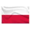 Lengyel zászló, 90*150cm