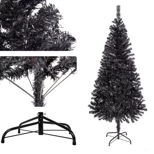 Fekete műfenyő- több méretben