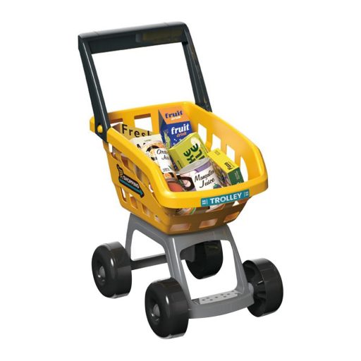 Játék szupermarket sárga, 65 részes